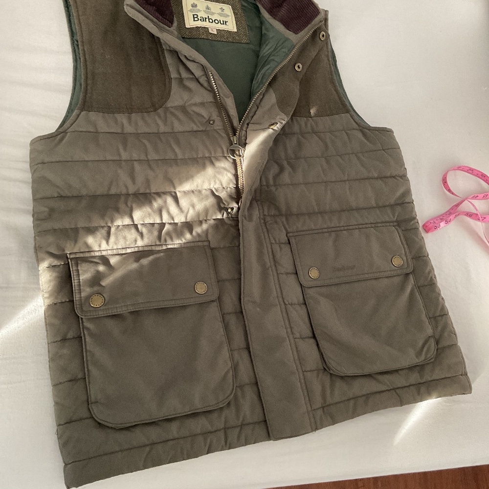Mens Barbour Quilted Vest XL